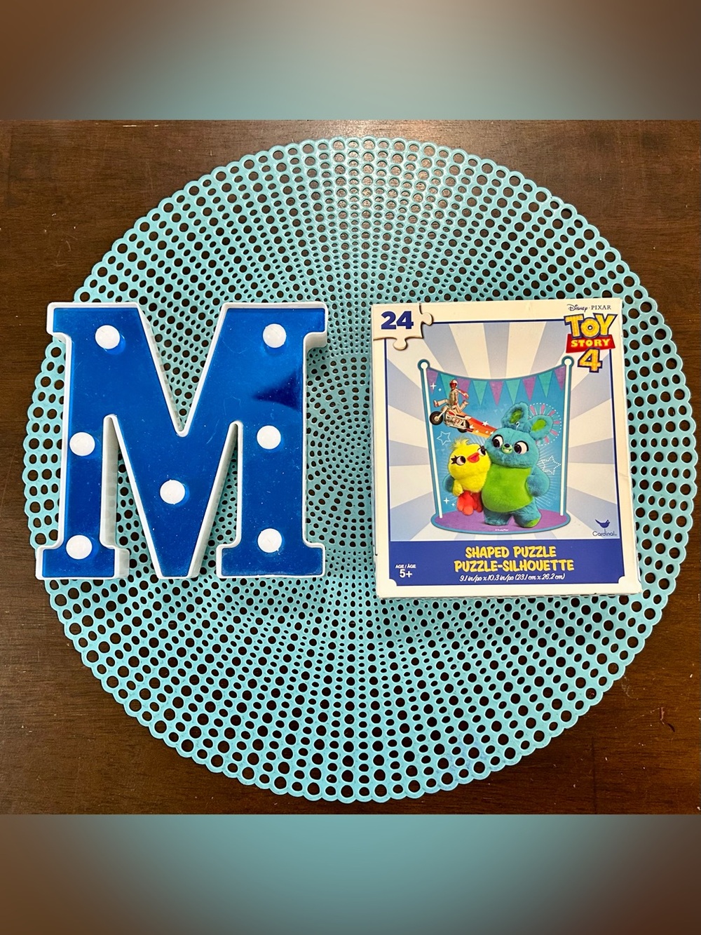 Disney Pixar Toy Story 4 Kids 24 Piece Puzzle (Ducky Bunny)